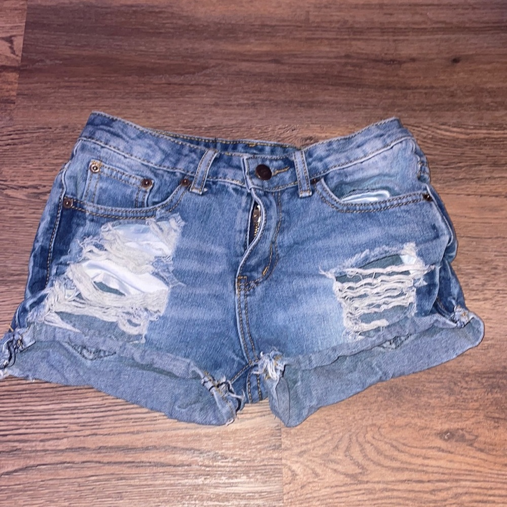 jean shorts